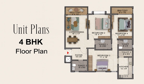 Ramky Eminent Floor Plan